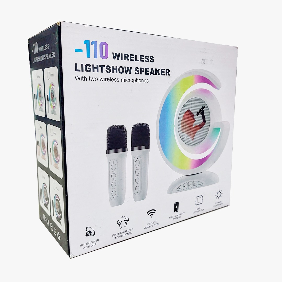 PARLANTE BLUETOOTH MICROFONO 110
